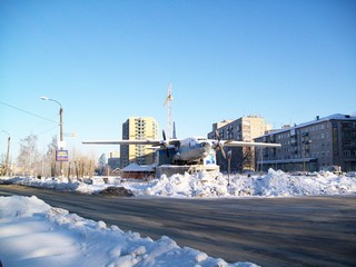 Вятский самолёт, ныне - шашлычная. (Дмитрий Зонов)