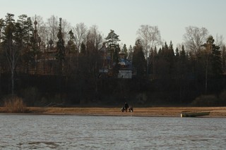 Женский монастырь/Каменное заделье/Чепца/берег/высокая вода (Mikhail Buldakov)