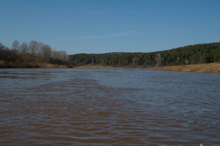 Чепца/взгляд вниз по течению/высокая вода (Mikhail Buldakov)