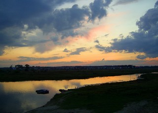 Вечерние сумерки в Кокшайске (Georgy Shalaginov)