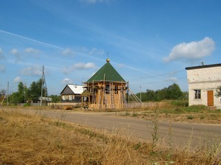 Строительство часовни (Дмитрий Зонов)