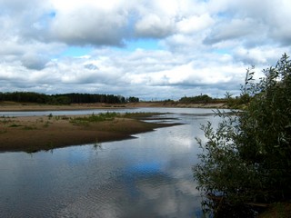 Остров на месте переката, засуха 2010 г. (Дмитрий Зонов)