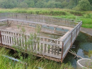 Бывший пляж, купальня 2010г (maragen)