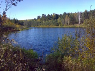 Пруд на Булычево в окрестностях Ижевска (Yury Syrygin)