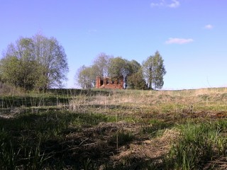 Остатки дома в Заброшенной деревне Шардань (OleLyk)
