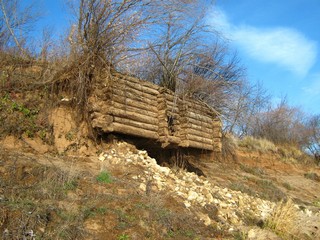 Сруб на берегу (Дмитрий Зонов)