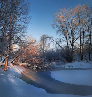 Закат на речке Кирс (Денис Логиновский (denlog))