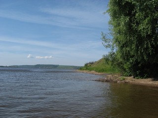 Берег Камы в районе Колесниково (trener-sokol)