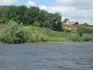 Вид с Камы на село Колесниково (trener-sokol)