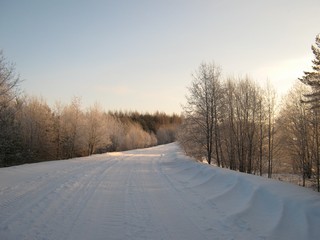 Январь, дорога к с.Вяз (Дмитрий Зонов)