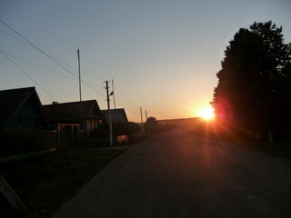 На закате (Илья Кетов)