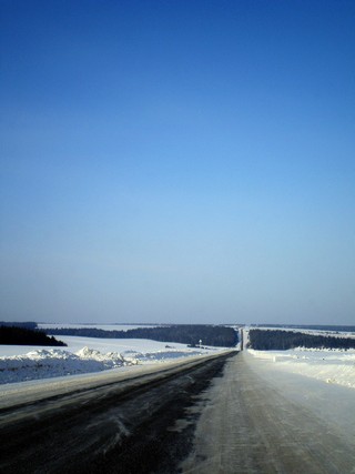 Дорога в Сарапул (вдоль Камы) (Бэн из Удмуртии. Ben from Udmurtia.)