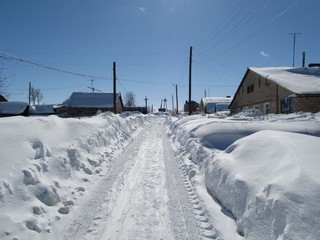 Асановский техникум, зима (Maxiv78)