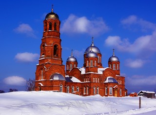 Церковь в селе Ершовка (ua4wax)