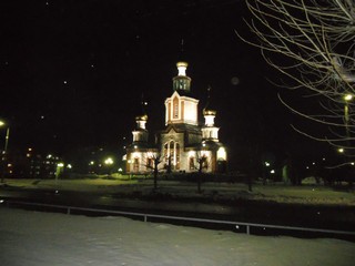 Храм Веры,Надежды и Любви вечером. (Andrey Ivashchenko)