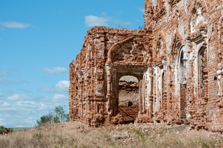 Фрагмент михайло-архангельской церкви. Красная Горка (Инна Соколова)