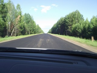 Дорога Киров-Глазов. Фаленский район. Июль 2011 (Andrey Ivashchenko)