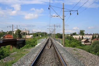 Пос. Кукмор, перегон Кукмор - Коинсар, Горьковская ЖД. Фото сделано 26.06.2011, время 12:14 (Alexandr El'kin)