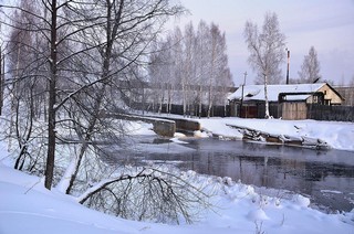 Январское бучило на Большом пруду (Денис Логиновский (denlog))
