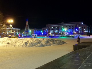 Новогодняя Театральная площадь (Дмитрий Зонов)