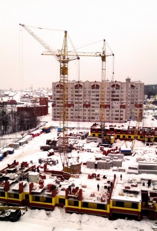 Стройка в п. Октябрьский. (Бэн из Удмуртии. Ben from Udmurtia.)