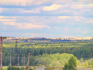 вид на г.Кирово-Чепецк из д.Кобели (Максим Баранов)
