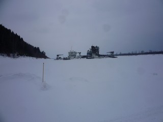 Земснаряд Аркуль встал на мель 2012 (bokax)