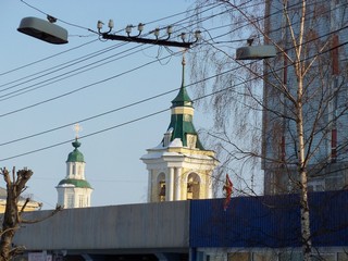 Шпили Царевоконстантиновской церкви (Дмитрий Зонов)