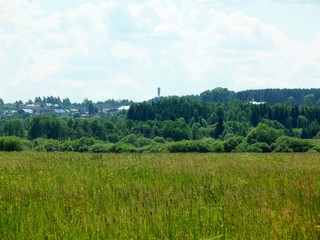 Водонапорная башня и церковь, М.Конып (Дмитрий Зонов)