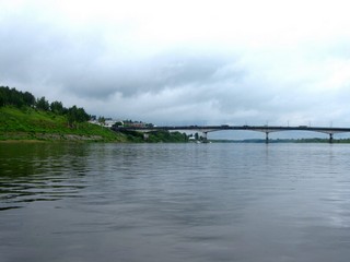 Мост через Вятку, построен в 1962 г. (Дмитрий Зонов)