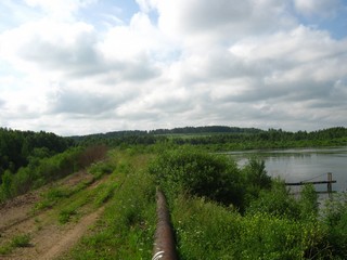 Дамба золоотвала (Дмитрий Зонов)