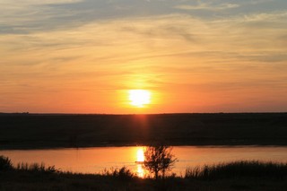 Закат на озере Аганур (Vanya Vshivcev)