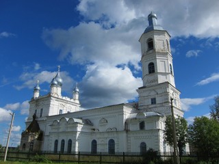 Северный фасад церкви Рождества Христова. (Костромич)