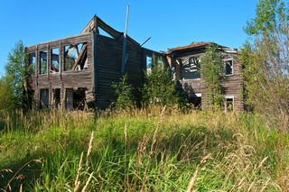 Бывшая школа в Александровском (Алексей Трухин)