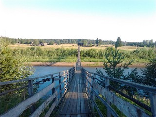 Мост на рассвете (Пчёлка_сладкая)