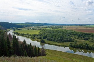 Уржум - вид c Атрясовской горы (Алексей Трухин)