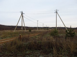 ЛЭП к дачным участкам (Дмитрий Зонов)