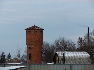 Водонапорная башня в Порошино (Дмитрий Зонов)
