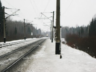 Грузовое ответвление Транссиба в обход Кирова. Вид в сторону Лянгасово. (Oleg13Yak)