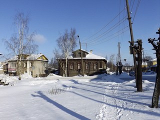 Деревянный Слободской, угол Шестаковской-Вятской (Дмитрий Зонов)