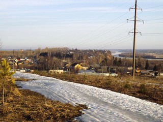 Остатки лыжни (Дмитрий Зонов)