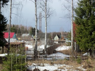 Апрель в садах