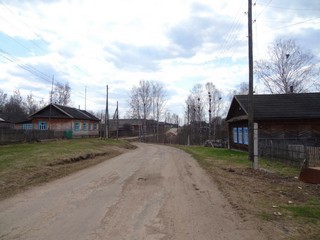 Главная улица на югозапад д. Городище (bokax)