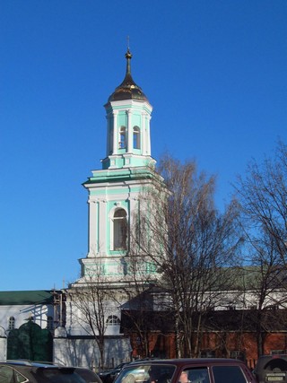 Колокольня Спасо-Преображенской церкви, восстановлена в 2012 г. (Дмитрий Зонов)