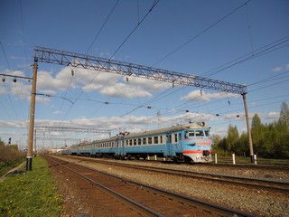 Элекропоезд ЭР9ПК-169 на станции Киров-пасс (Andrey Ivashchenko)