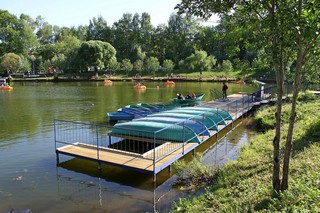 Пруд возле парка им. Кирова, город Киров, Кировская область. Фото сделано 04.06.2013 (Alexandr El'kin)