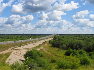 Дорога на Филейский мост. Июль. (Дмитрий Зонов)