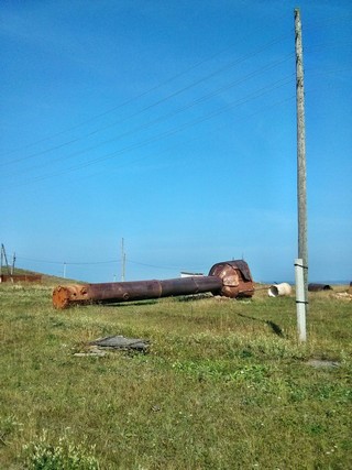 Поваленная водонапорная башня (Vladok373737)