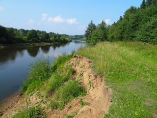 Полянка ниже купели с. Великорецкое р. Великая (bokax)