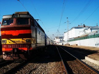 Киров. Стоянка поезда. (BAP2012)